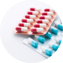 病院で薬を処方してもらう