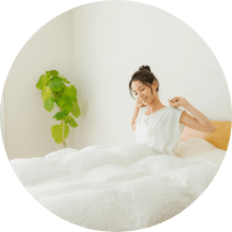 十分な睡眠をとる